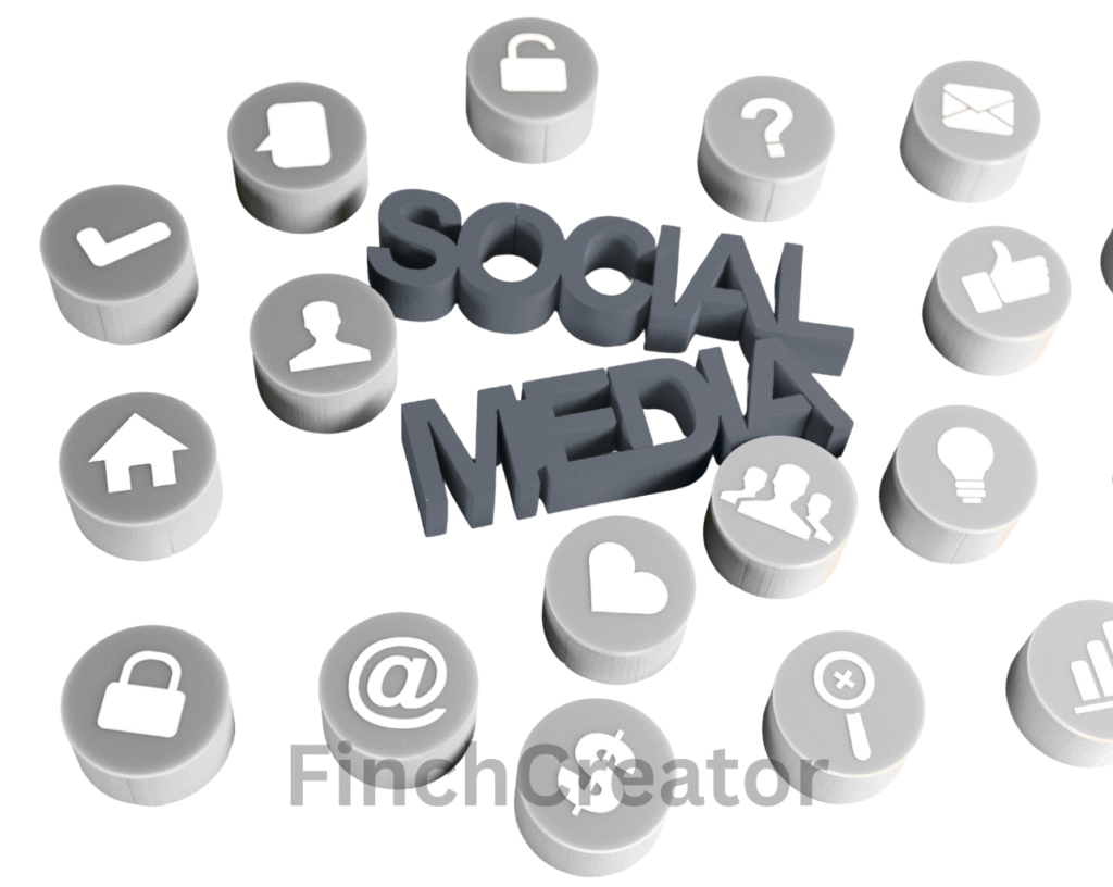 Social media marketing strategy team at FinchCreator