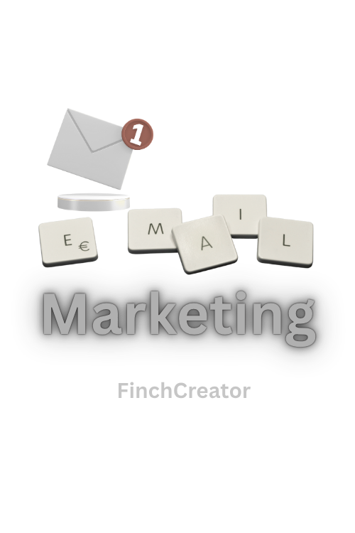 Email marketing analytics dashboard showing open rates and conversions