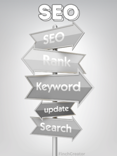 Step-by-step SEO process by FinchCreator